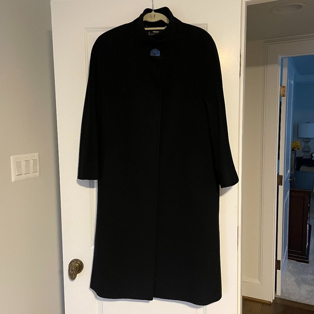 Black Cashmere Bella Bicchi Long Women's Coat